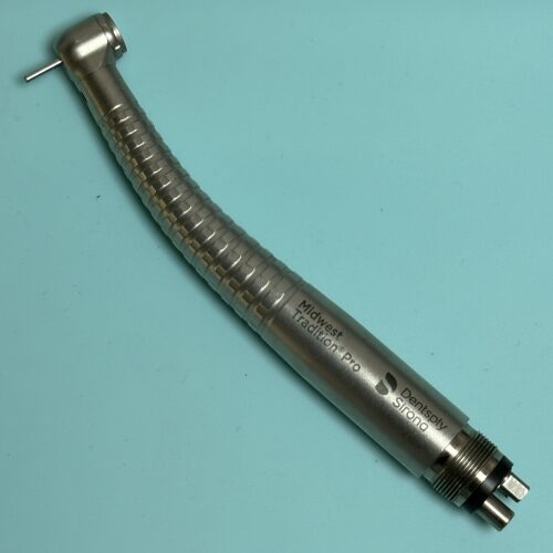 Midwest Tradition Pro Push Button Fiber Optic High Speed Handpiece Refurbished reconditioned used dental drill from Dental Handpiece Deals USA