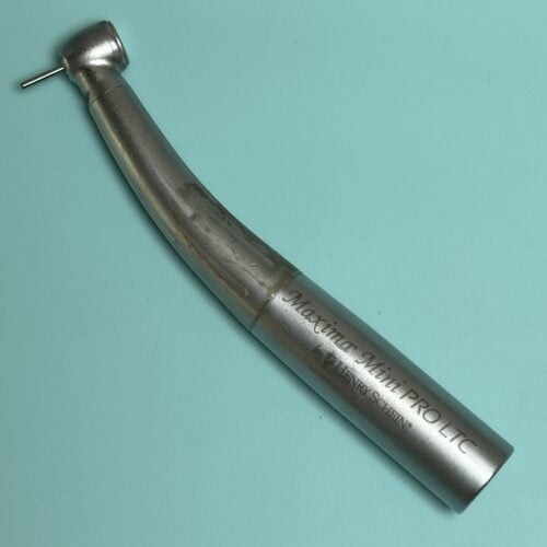 Henry Schein Maxima Mini Pro LTC High Speed Handpiece Refurbished reconditioned used dental drill from Dental Handpiece Deals USA