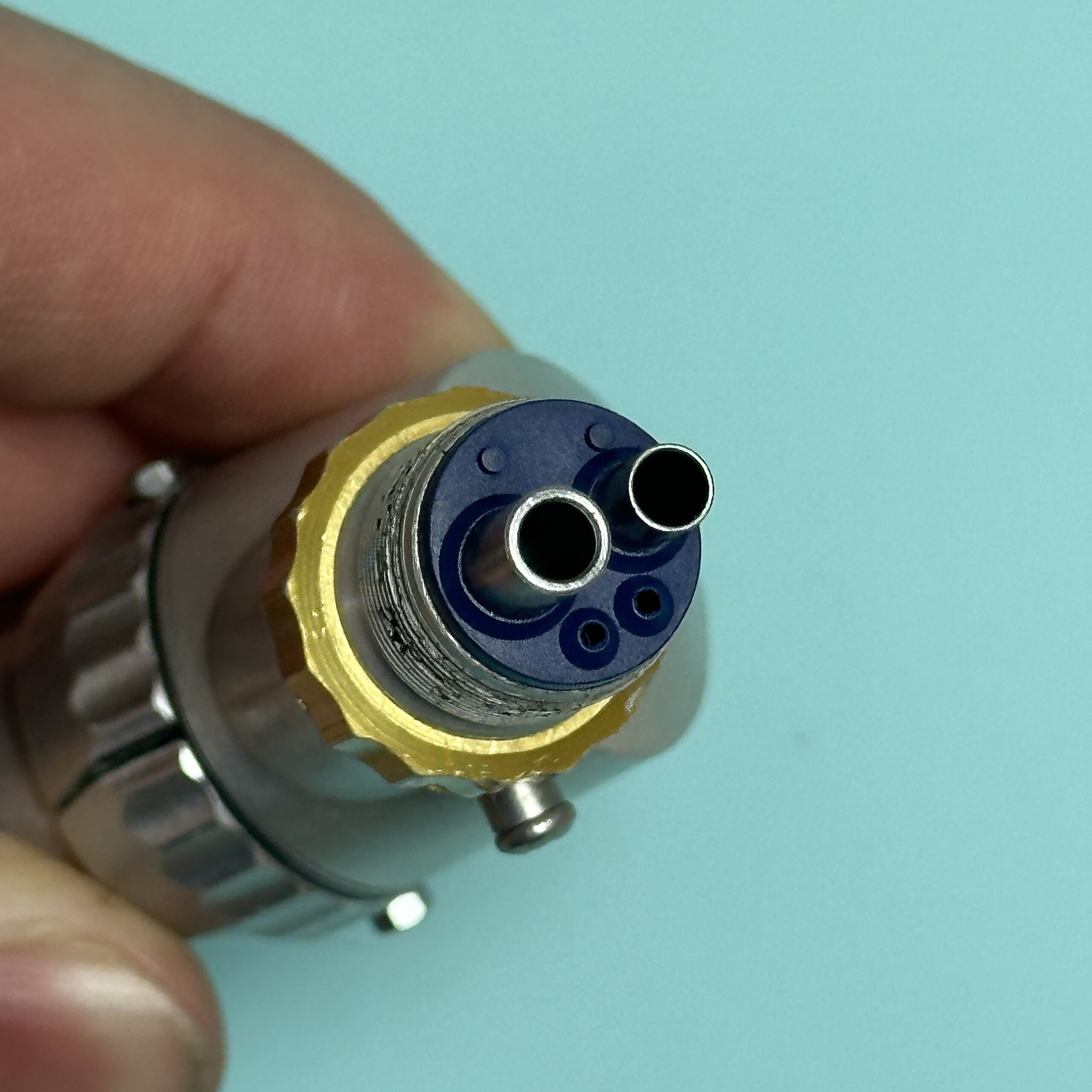 Midwest Shorty Dual Speed Low Speed Motor Refurbished reconditioned used dental drill from Dental Handpiece Deals USA