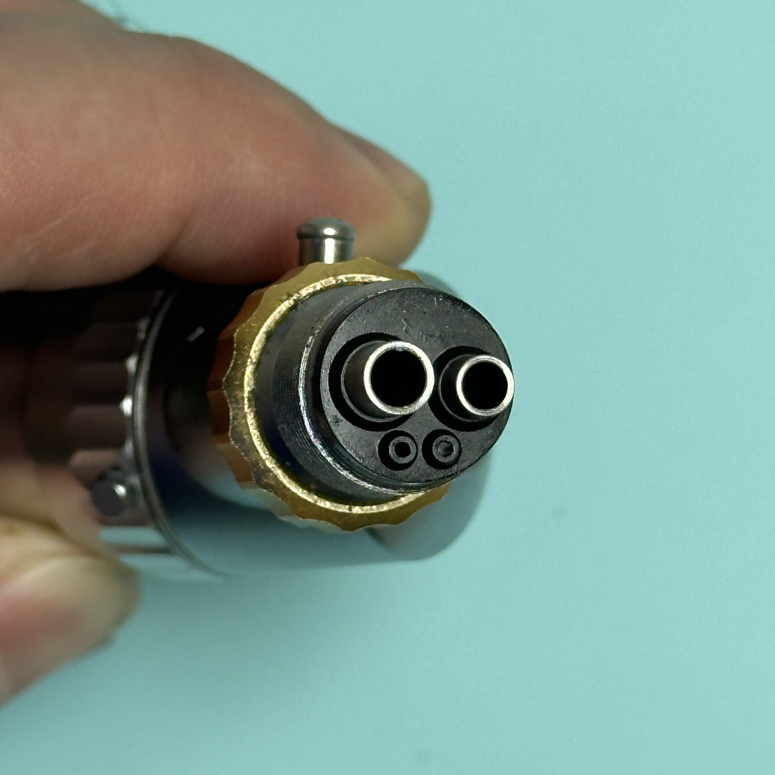 Midwest Shorty Dual Speed Low Speed Motor with New Housing Refurbished reconditioned used dental drill from Dental Handpiece Deals USA
