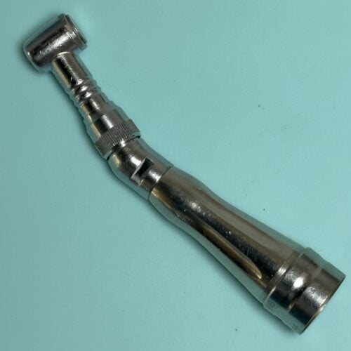 Star Motor to Angle with Push Button Latch Head Low Speed Contra Angle Refurbished reconditioned used dental drill from Dental Handpiece Deals USA