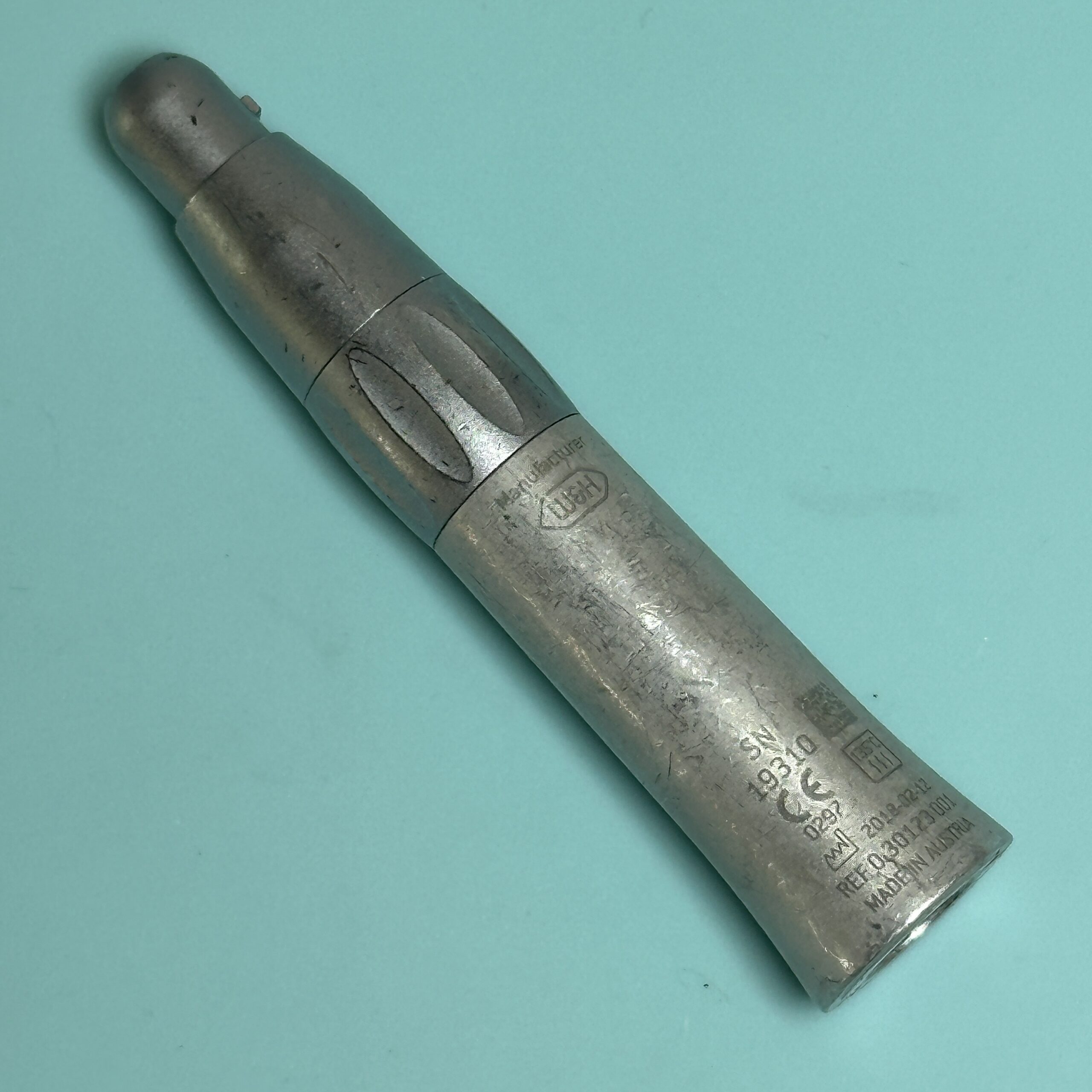 W&H Adec Alegra 300 Series HE-43 T Low Speed Nosecone Refurbished reconditioned used dental drill from Dental Handpiece Deals USA