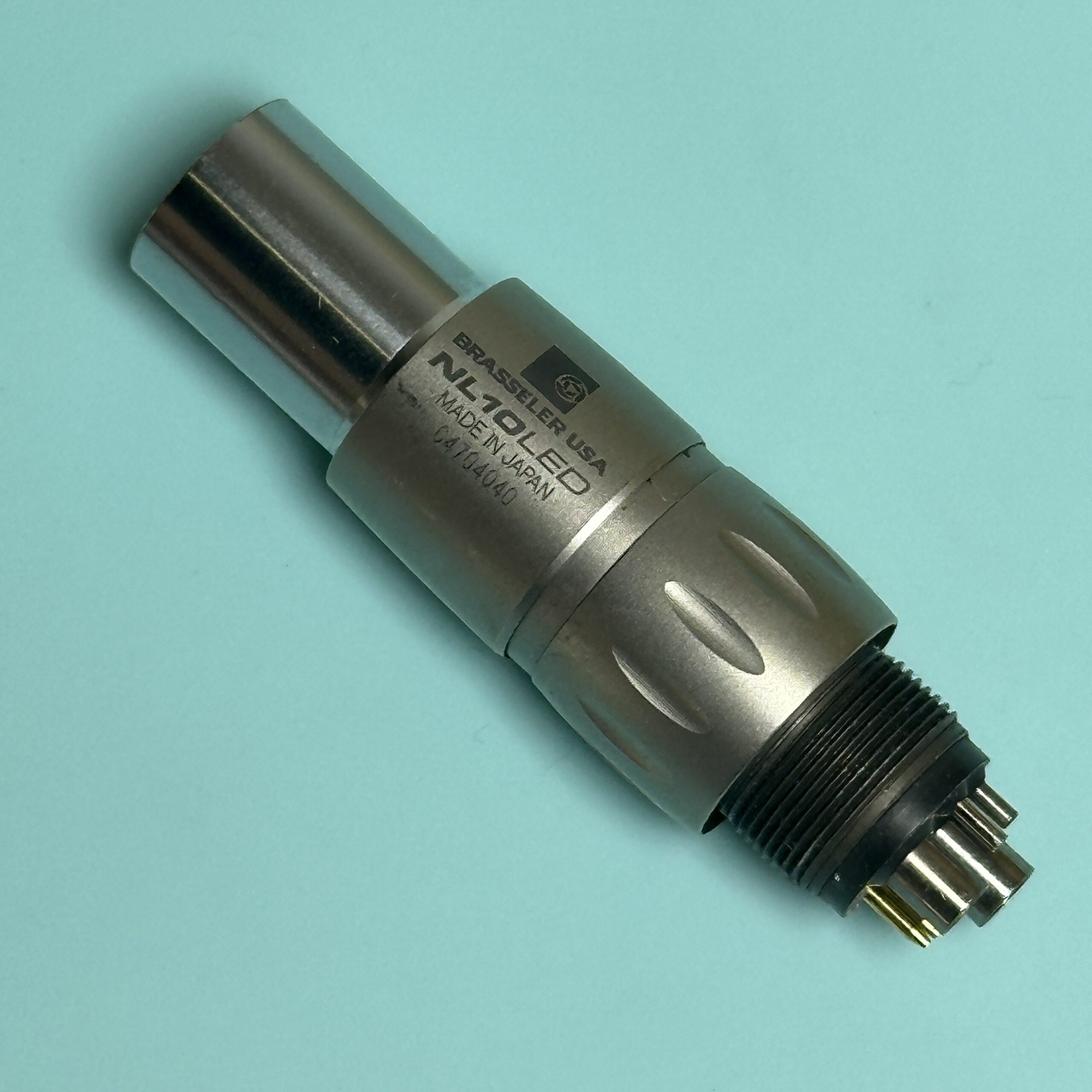 Brasseler NL10 LED Coupler Refurbished reconditioned used dental drill from Dental Handpiece Deals USA