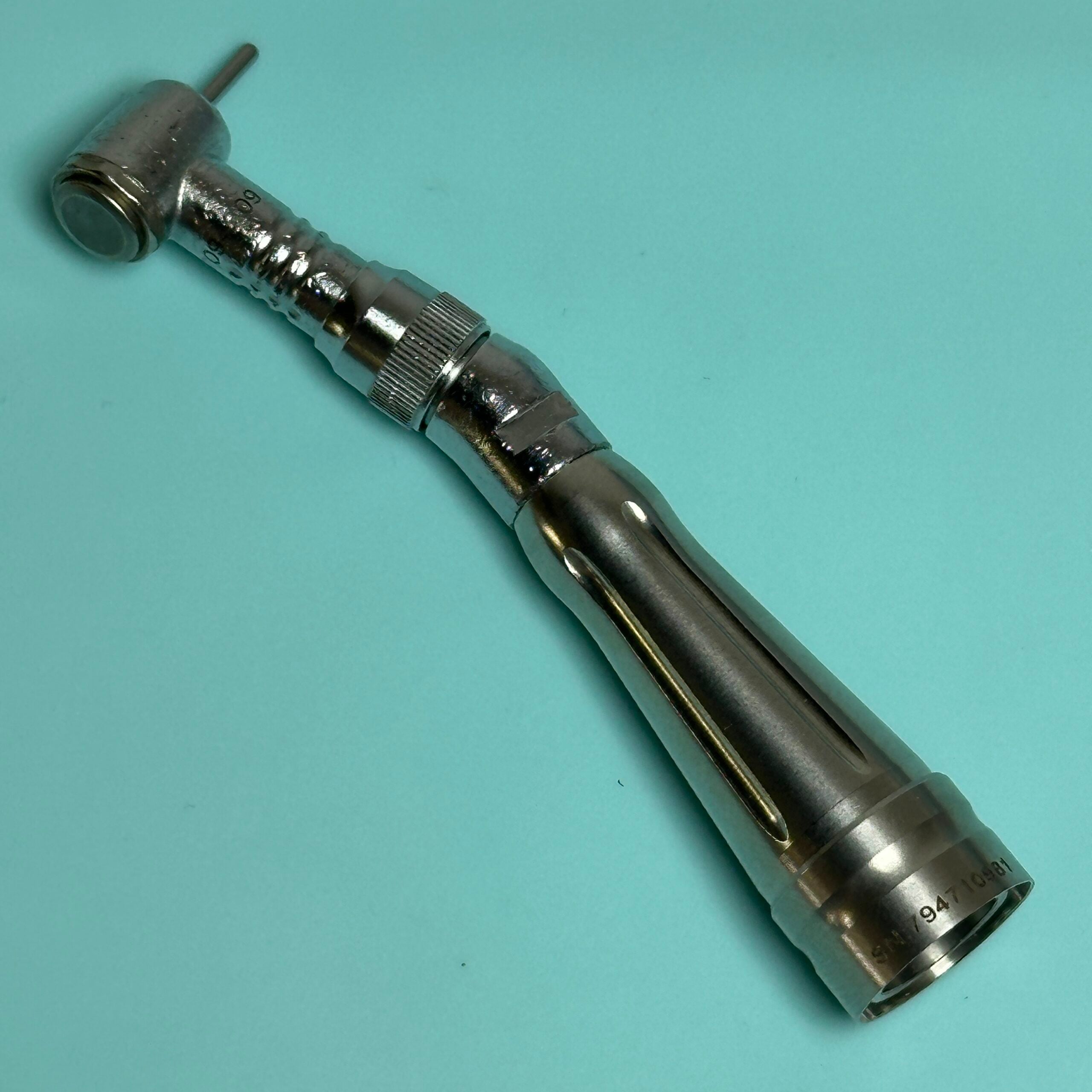 Star Titan Motor to Angle with Friction Grip Head Low Speed Contra Angle Refurbished reconditioned used dental drill from Dental Handpiece Deals USA