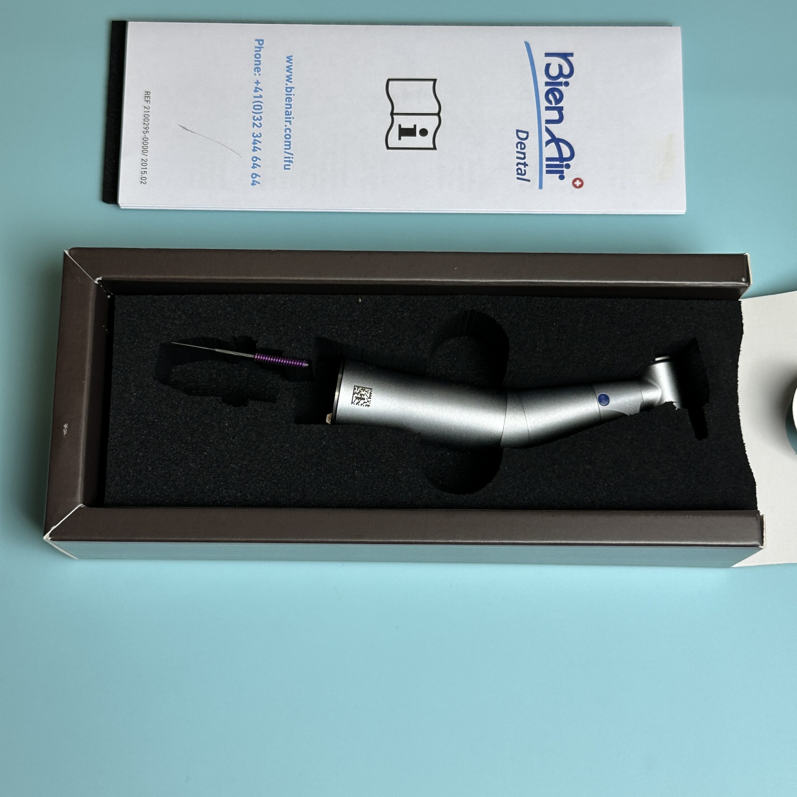 Bien Air Evo 1:1 L Micro Series Electric Attachment New Open Box reconditioned used dental drill from Dental Handpiece Deals USA