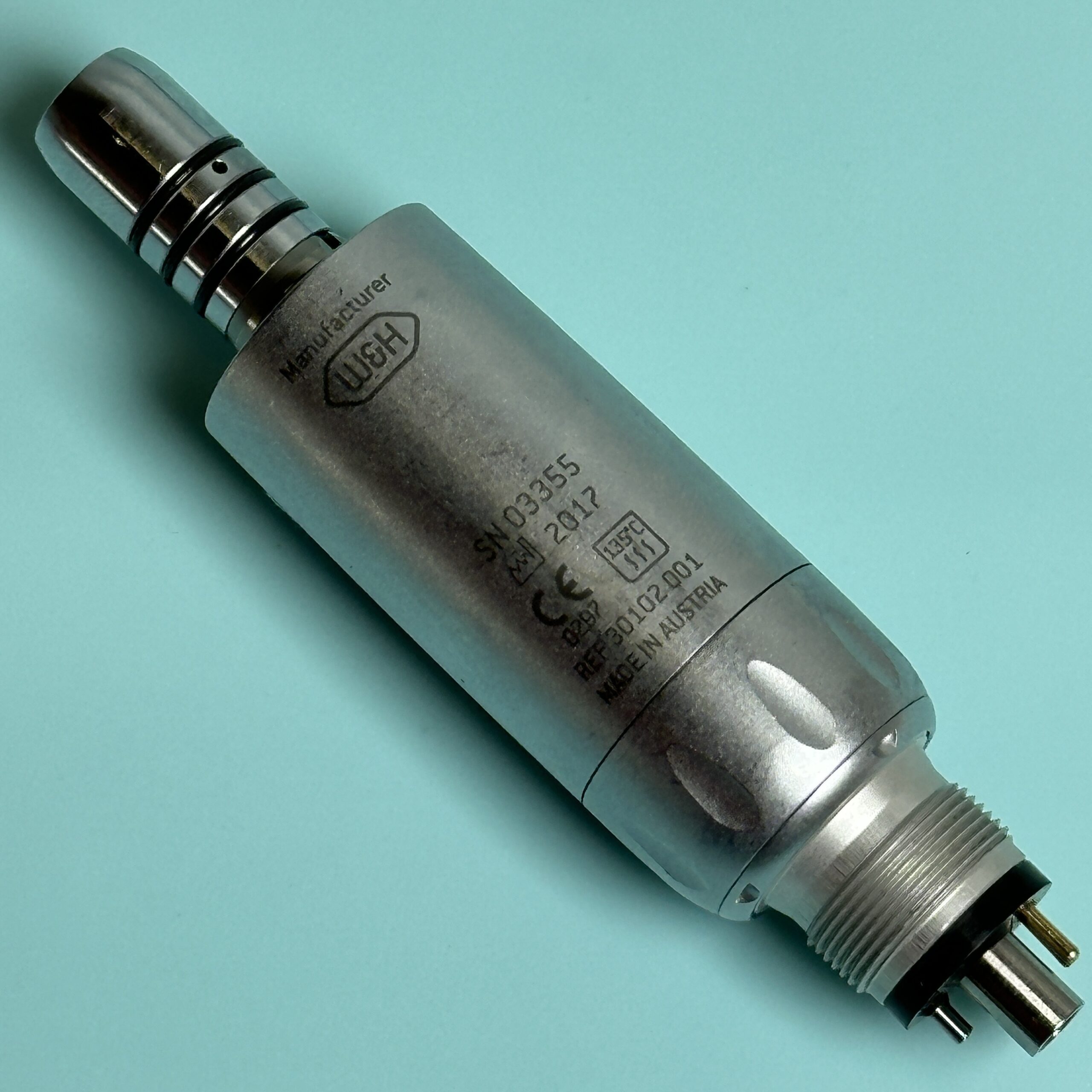 W&H Adec AM-25 L RM Low Speed Motor Refurbished reconditioned used dental drill from Dental Handpiece Deals USA