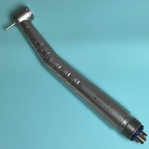 Henry Schein Master 3 Non Fiber Optic High Speed Handpiece Refurbished reconditioned used dental drill from Dental Handpiece Deals USA