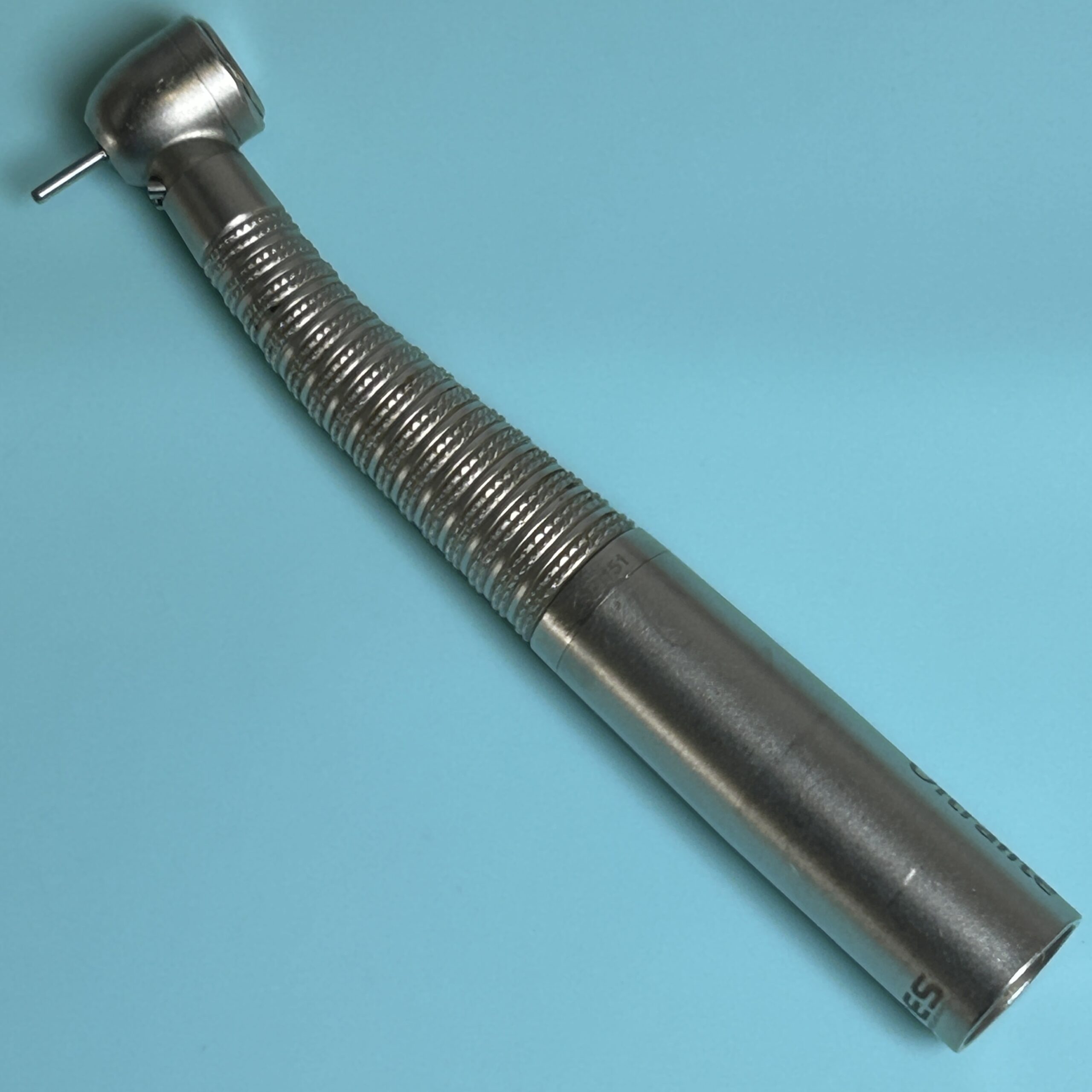Lares 757cx Ultralite Silver Fiber Optic High Speed Handpiece Refurbished reconditioned used dental drill from Dental Handpiece Deals USA