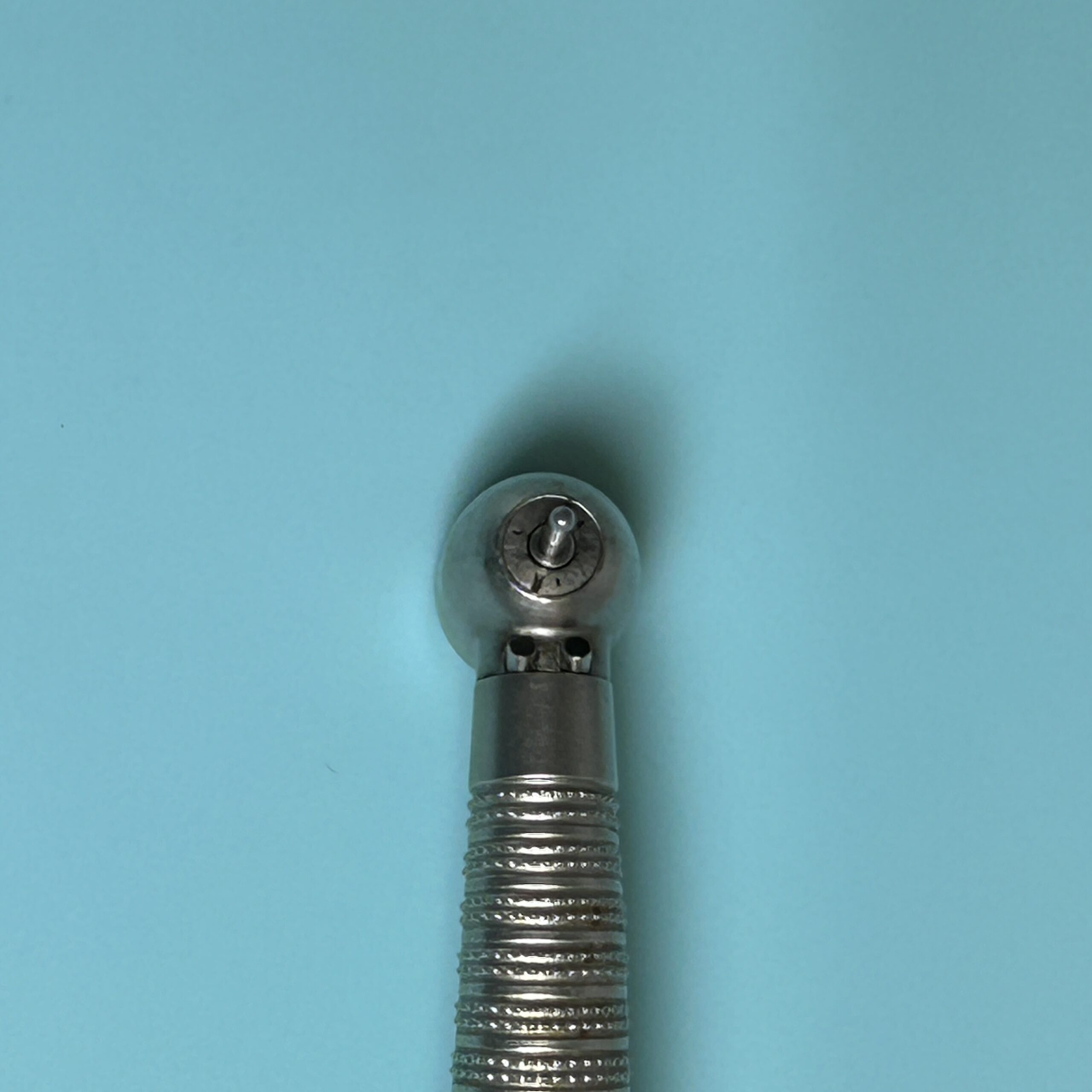 Lares 757cx Ultralite Silver Fiber Optic High Speed Handpiece Refurbished reconditioned used dental drill from Dental Handpiece Deals USA