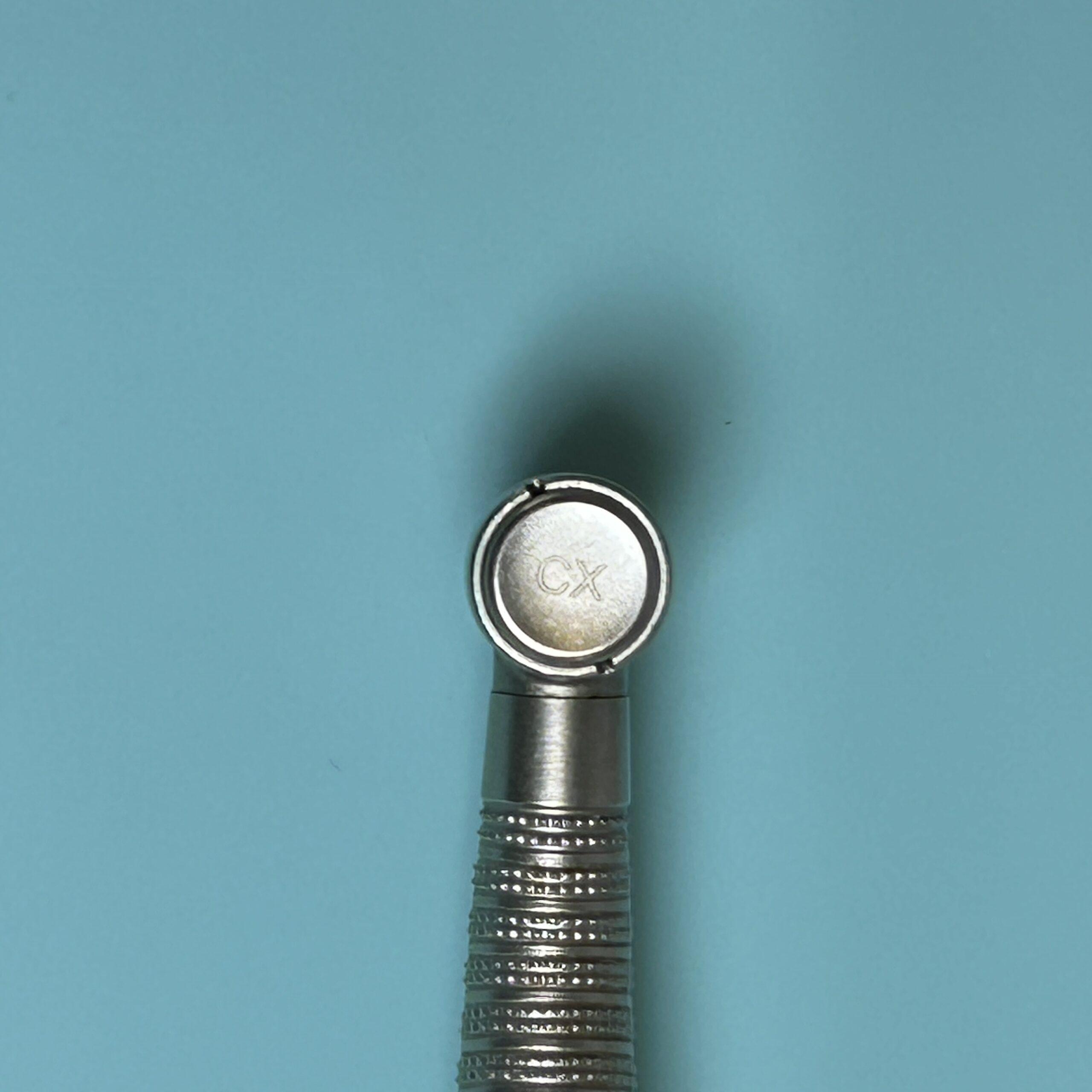 Lares 757cx Ultralite Silver Fiber Optic High Speed Handpiece Refurbished reconditioned used dental drill from Dental Handpiece Deals USA