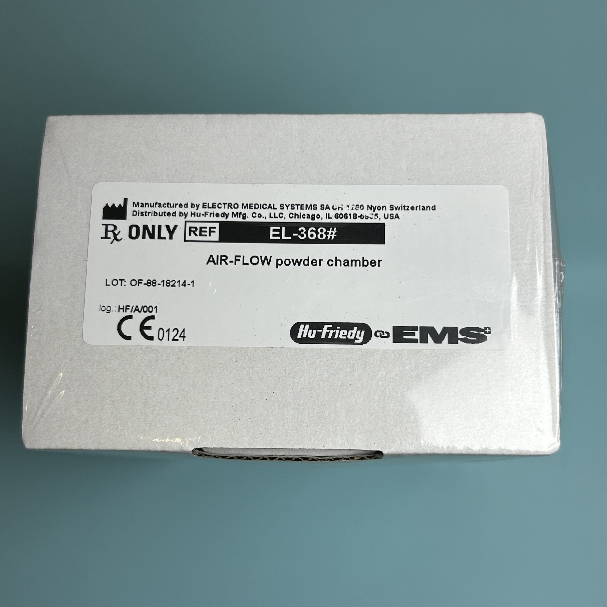 Hu-Friedy EMS Air-Flow Powder Chamber REF: EL-368# New Sealed Box reconditioned used dental drill from Dental Handpiece Deals USA