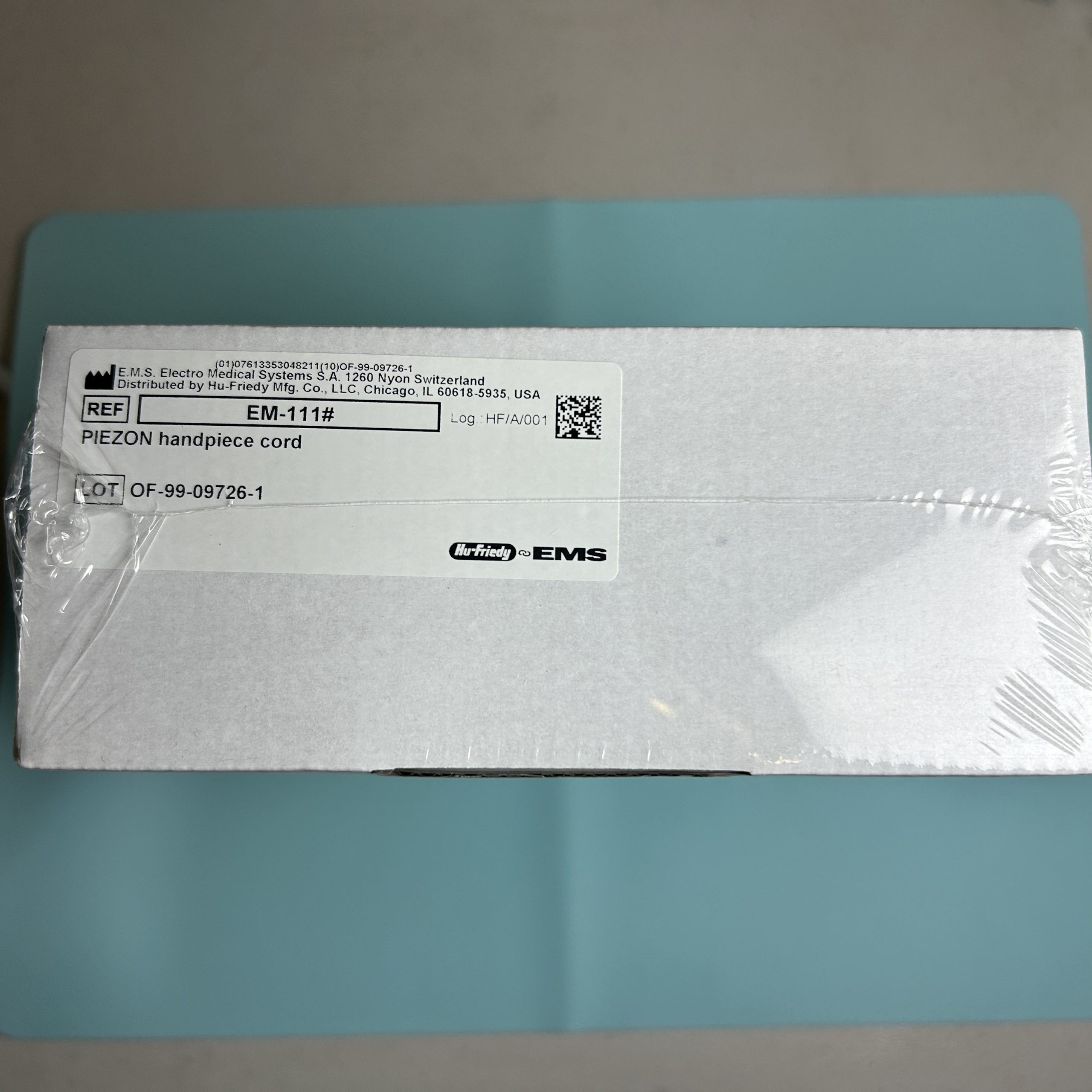 Hu-Friedy EMS Piezon Handpiece Cord REF: EM-111# New Sealed Box reconditioned used dental drill from Dental Handpiece Deals USA