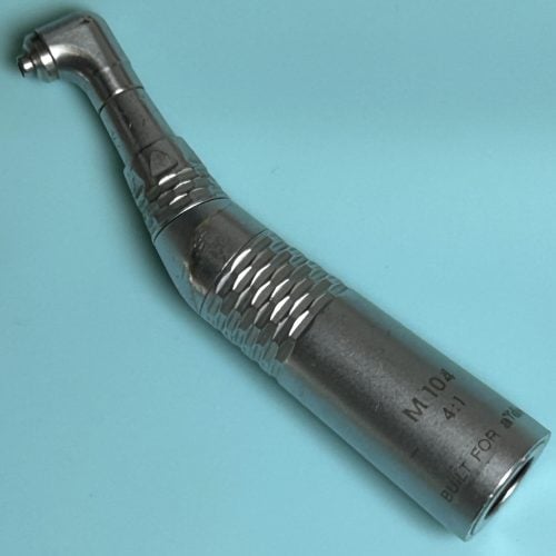 W&H Adec M104 4:1 Low Speed Contra Angle Refurbished reconditioned used dental drill from Dental Handpiece Deals USA