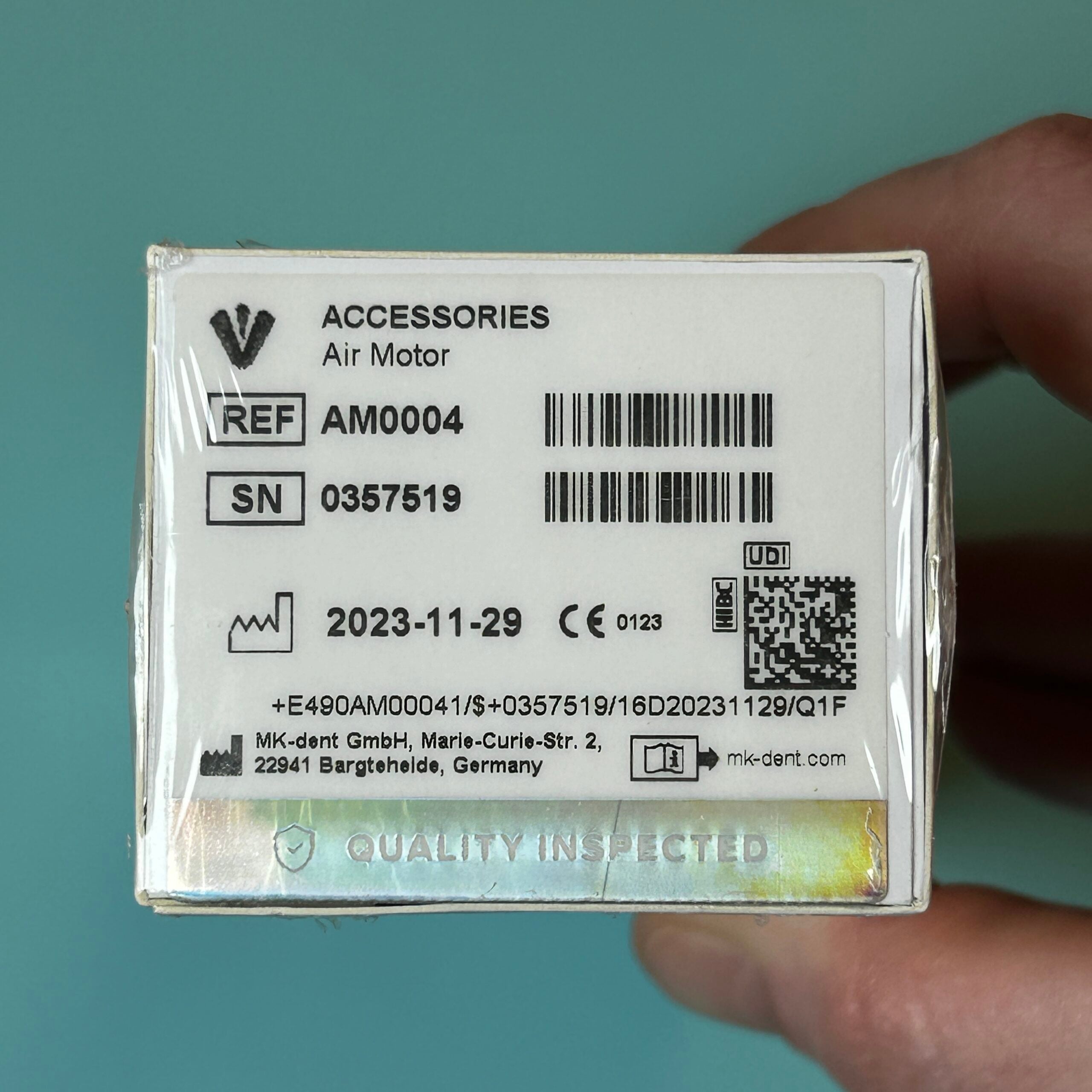 MK Dent REF AM0004 Low Speed Motor New Sealed Box reconditioned used dental drill from Dental Handpiece Deals USA