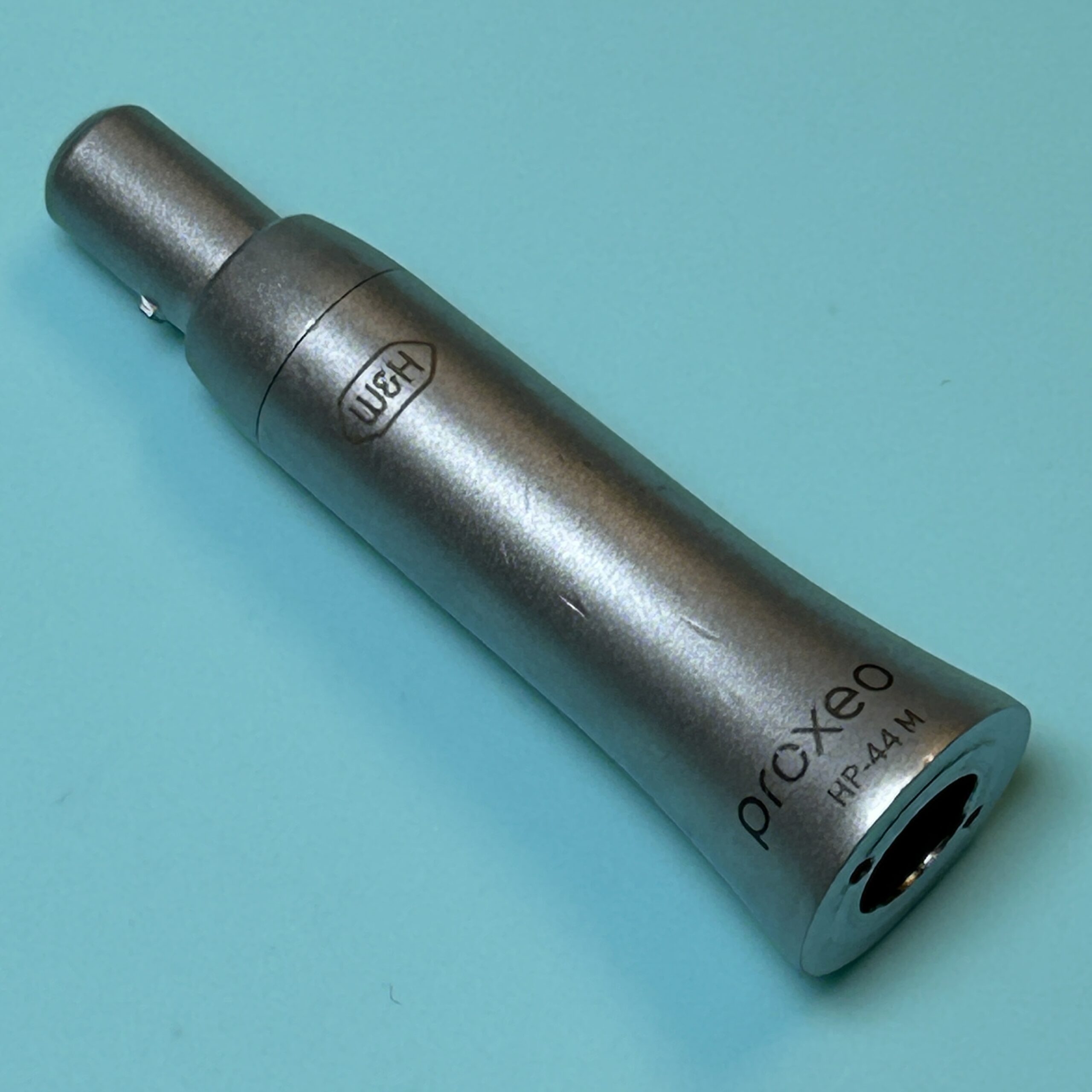 W&H Proxeo HP-44 M Low Speed Nosecone Refurbished reconditioned used dental drill from Dental Handpiece Deals USA