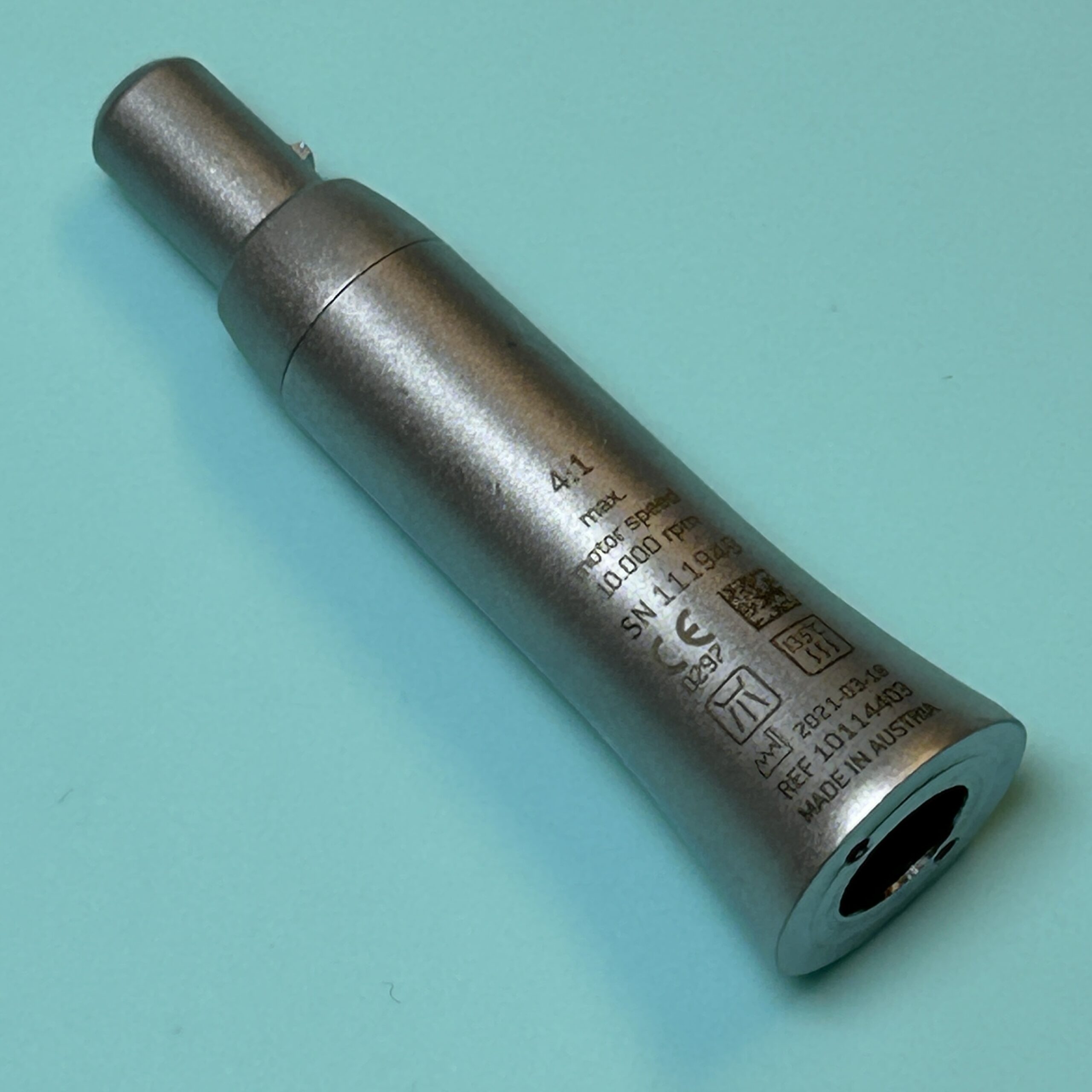 W&H Proxeo HP-44 M Low Speed Nosecone Refurbished reconditioned used dental drill from Dental Handpiece Deals USA